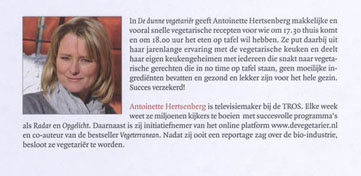 De dunne vegetariër boek