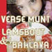 Verse munt, lamsbout en baklava