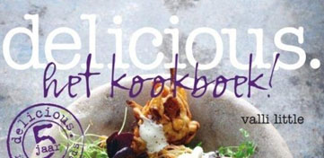 Cover van Delicious. Het kookboek